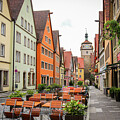 Gunzenhausen Clock Tower and Quaint German Cities and Cityscapes